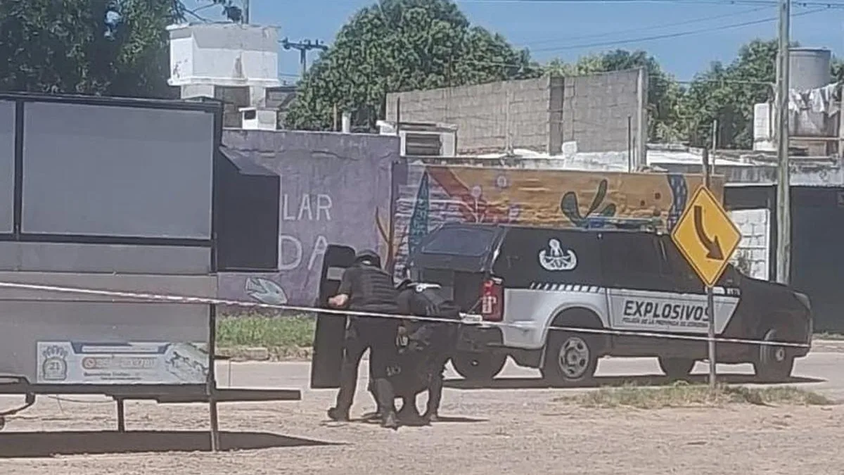 Encontraron una ojiva en barrio Parque Alameda