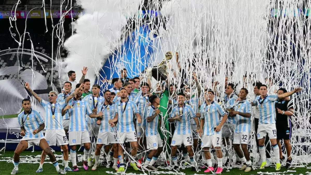 Racing se consagró Campeón de la Recopa Sudamericana