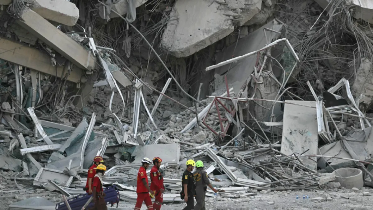 Un terremoto de 7,7 provocó al menos 10 muertos en Tailandia