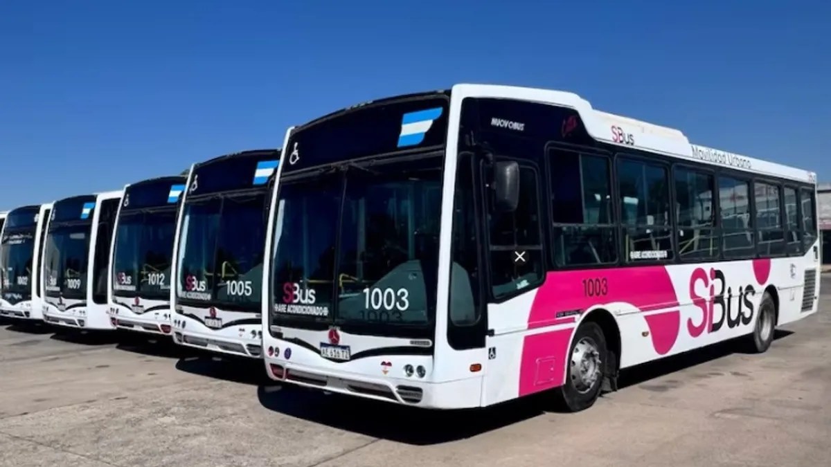 Transporte urbano: la empresa Sí Bus se incorpora desde el 7 de abril