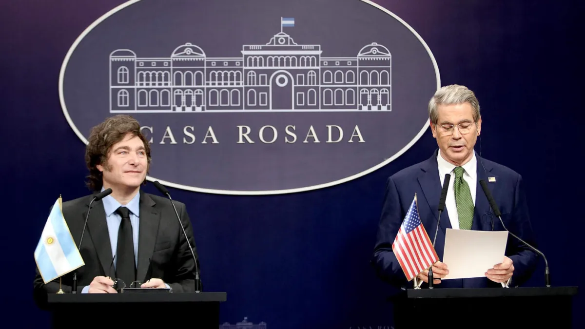 Scott Bessent en Argentina: "Milei y Trump comparten el mismo rumbo"