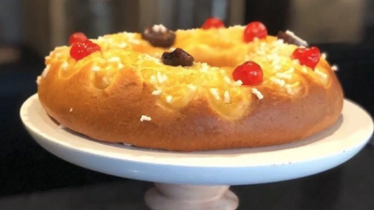 Receta: Rosca de Pascua clásica con crema pastelera