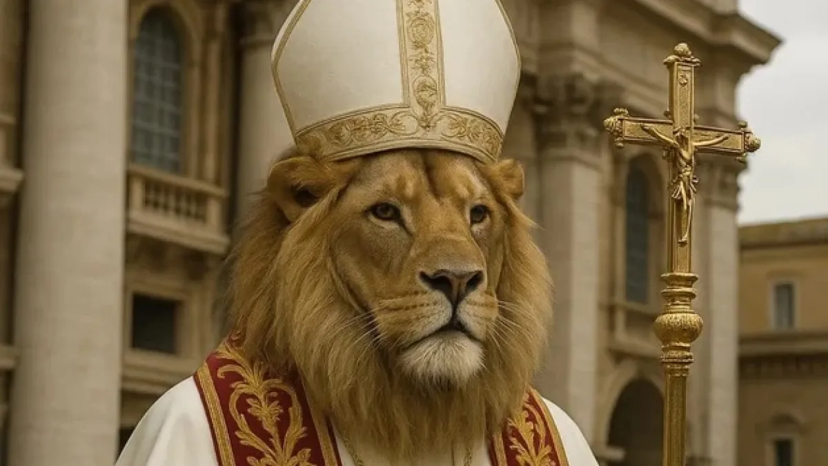 Milei felicitó al nuevo papa León XIV y lo celebró con la imagen de un león