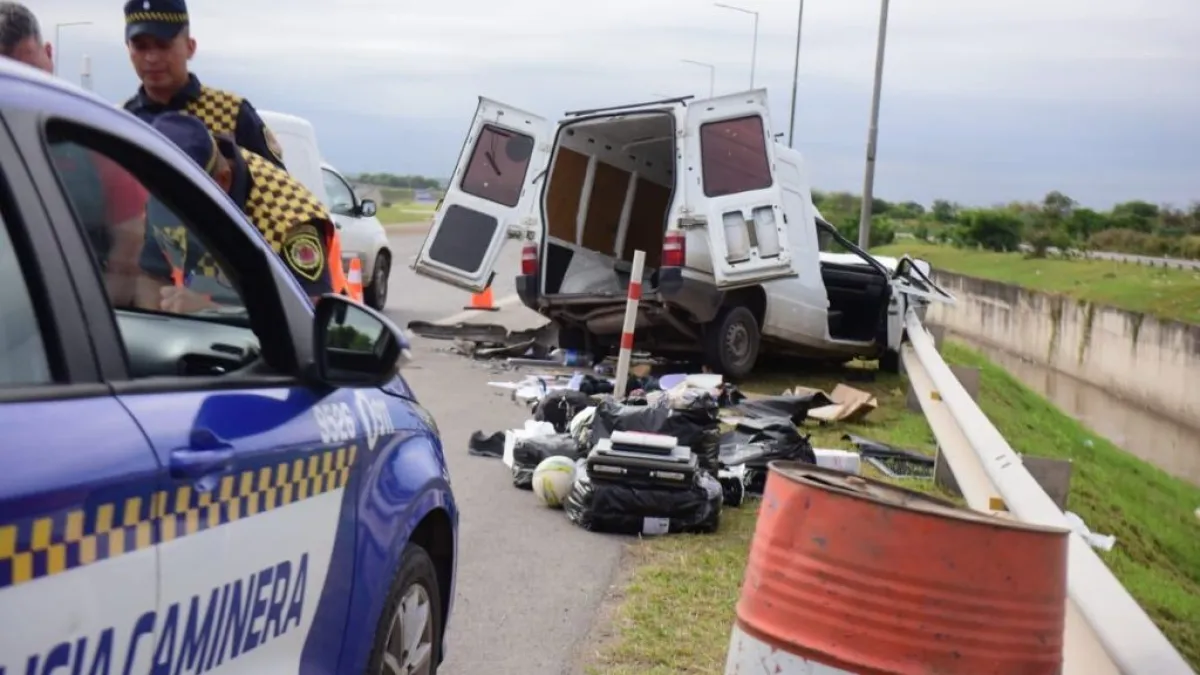 Accidente fatal en Circunvalación: un hombre murió tras un choque frontal