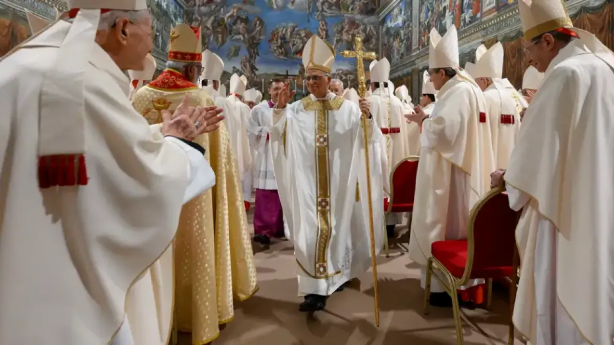 León XIV celebró su primera misa como Papa