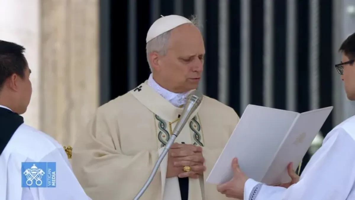 El papa León XIV pidió "que se ponga fin a las hostilidades en Gaza"