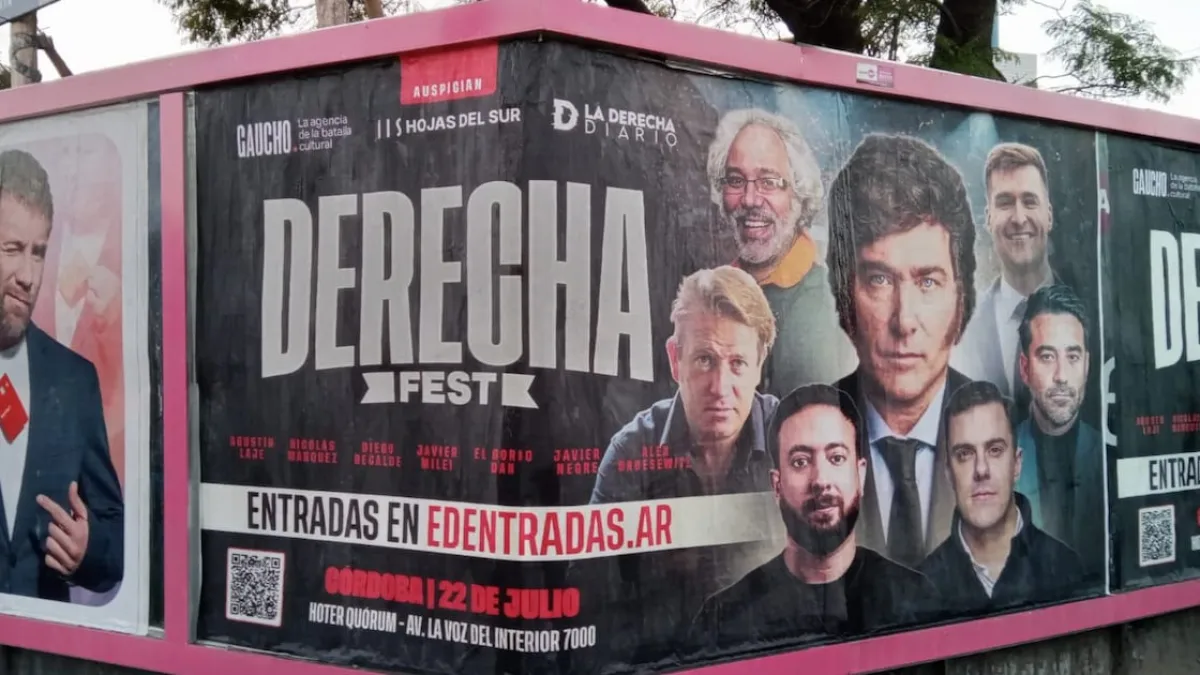 Milei llega este martes a Córdoba para participar del "Derecha Fest"