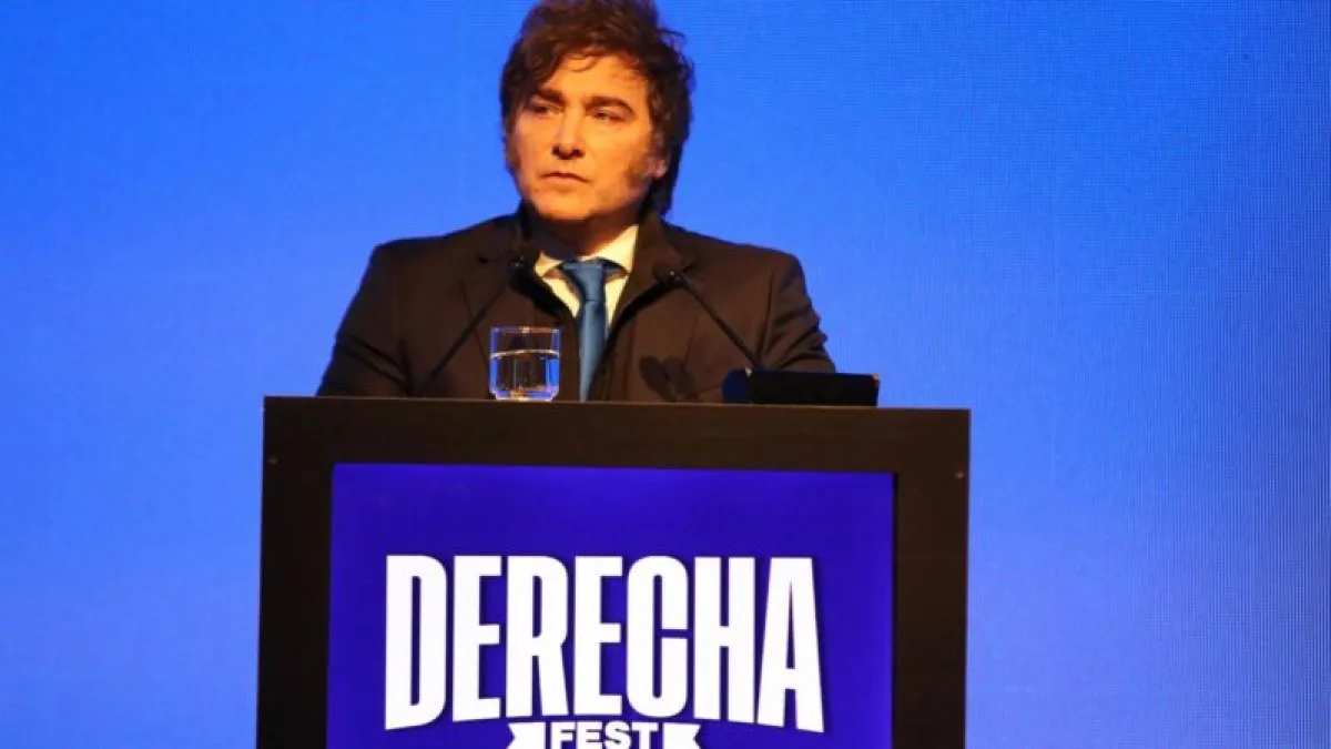 Milei llamó "bruta traidora" a Villarruel en la "Derecha Fest"