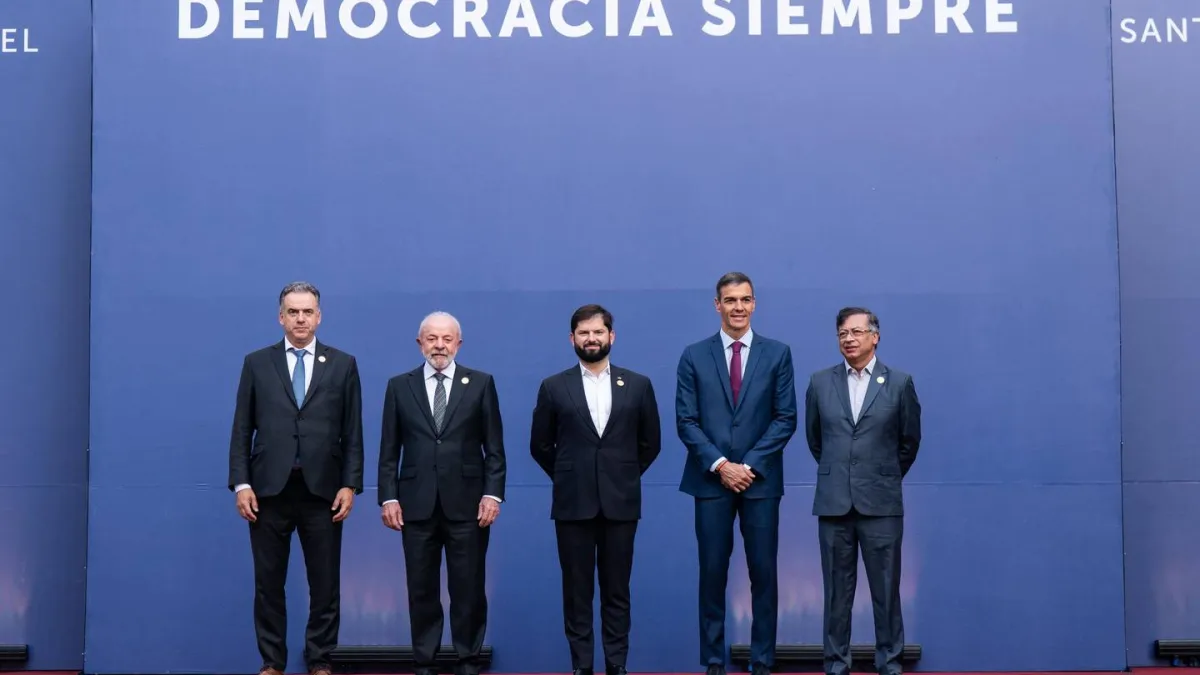 Boric, Lula, Sánchez y Petro lanzan frente global contra los extremismos