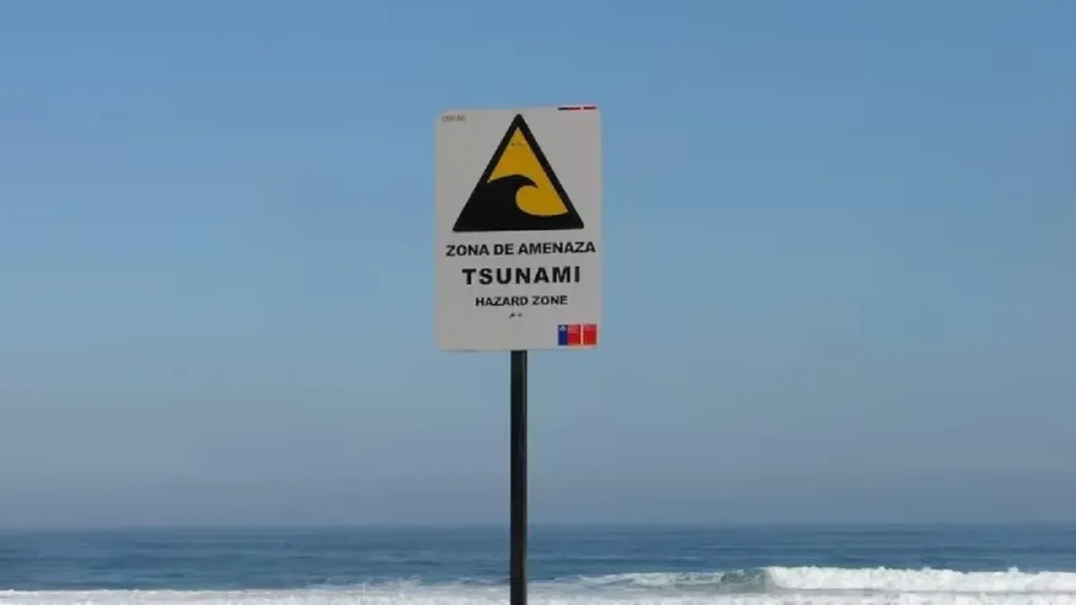 Alerta de Tsunami en toda la costa del Pacífico, incluido Chile