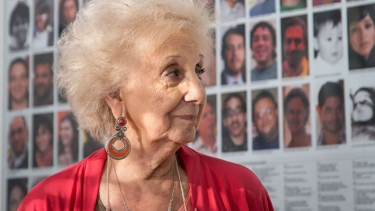 Estela de Carlotto repudió el uso del "Nunca Más" por parte de LLA