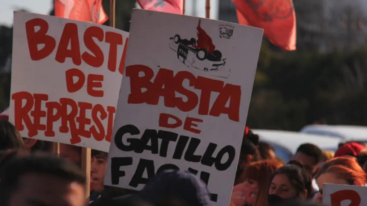 Este miércoles se realiza una jornada de lucha contra el gatillo fácil