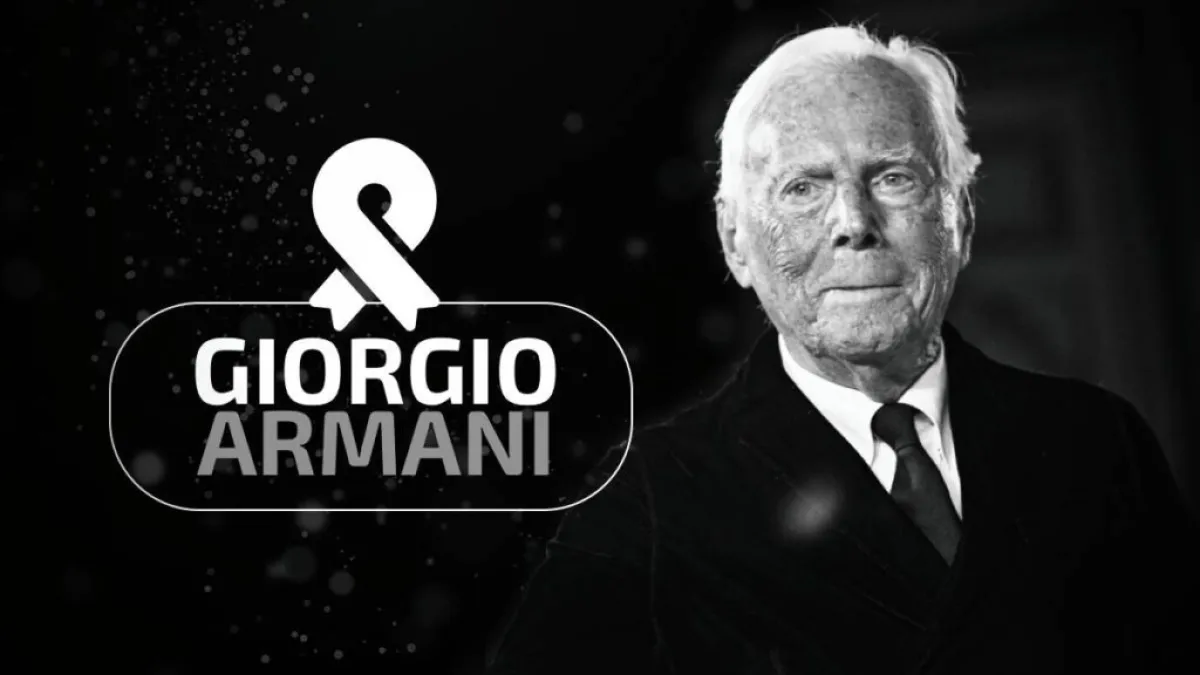 Murió Giorgio Armani, el rey de la moda italiana