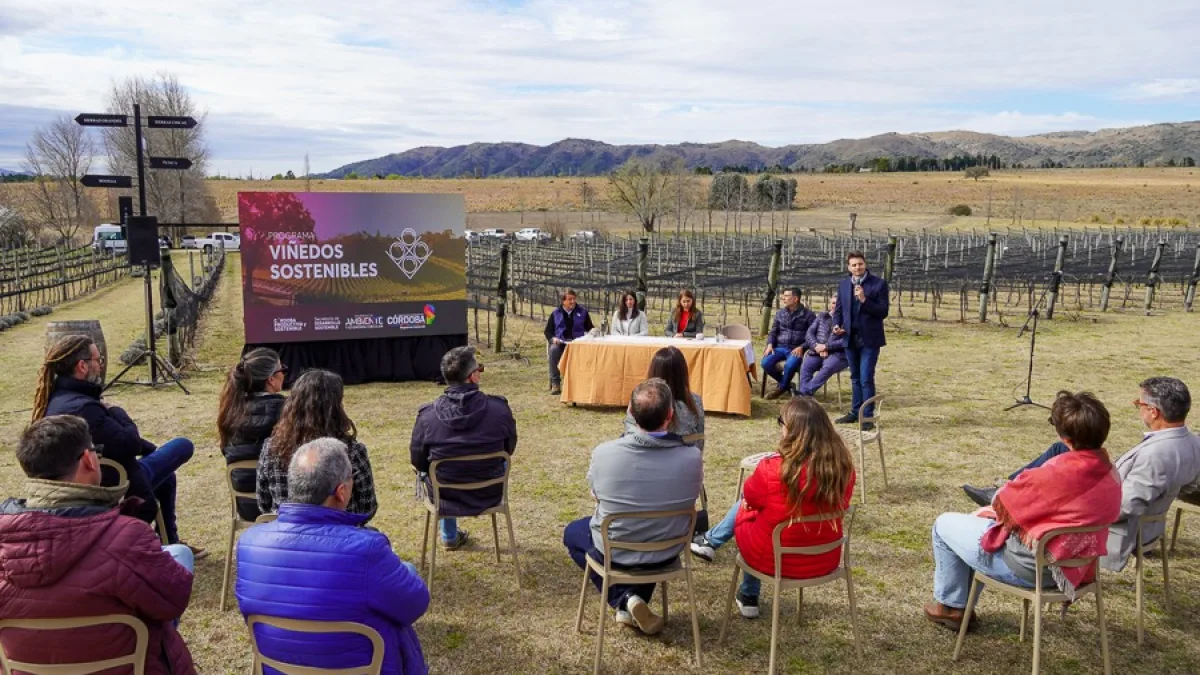 La Provincia presentó el Programa Viñedos Sostenibles