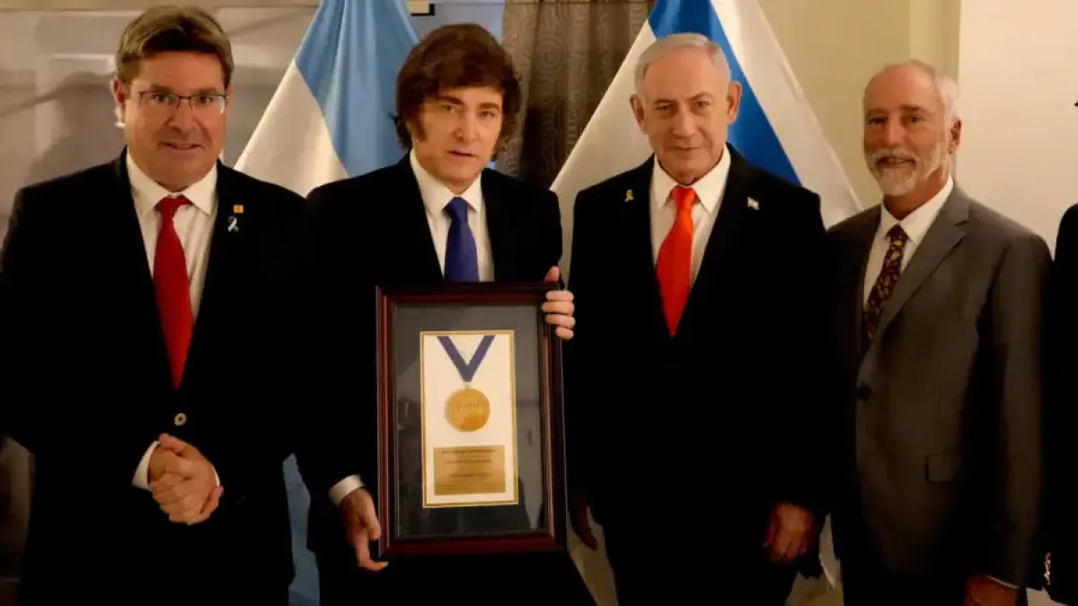 Milei y Netanyahu debatieron sobre la situación de los rehenes en Gaza