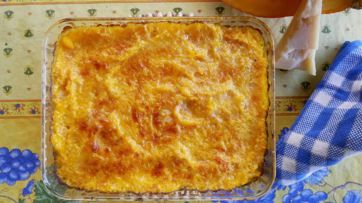 Menú del día: Zapallo con choclo al horno (o al sartén)