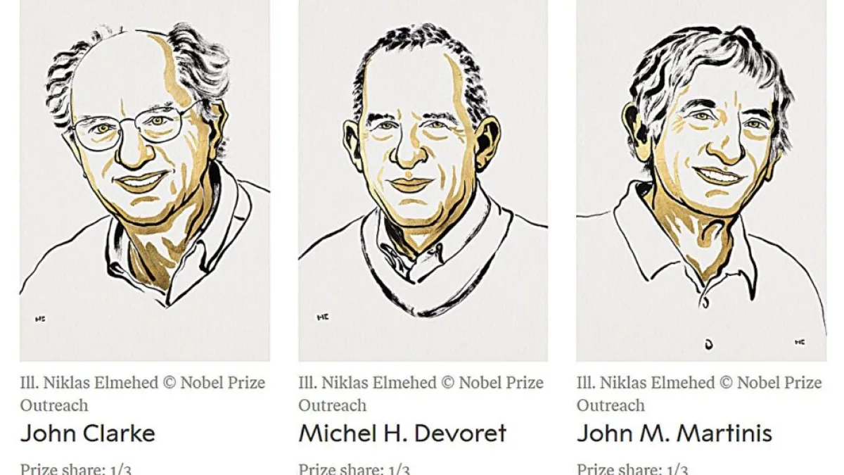 El Premio Nobel de Física se otorgó a tres científicos por sus descubrimientos en mecánica cuántica
