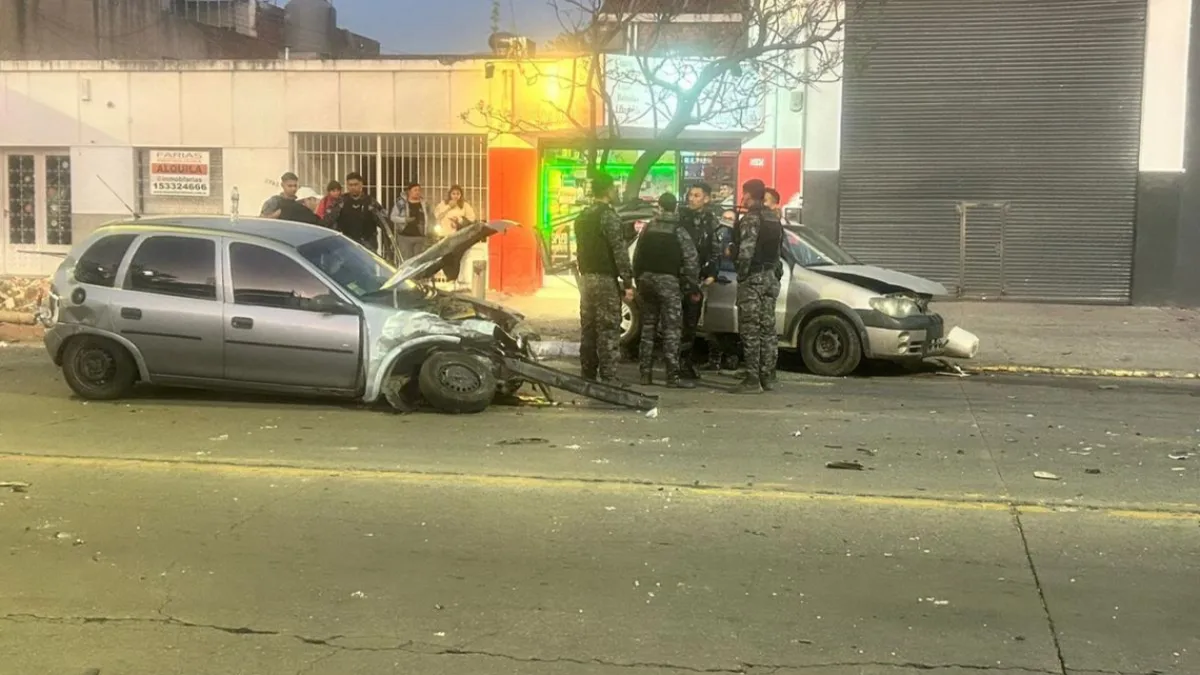 Choque múltiple en Córdoba: colisionaron tres vehículos