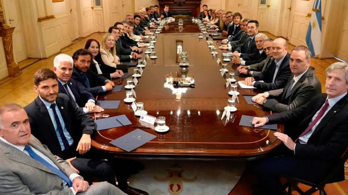 Milei recibió a los gobernadores y pidió apoyo para votar el presupuesto 2026