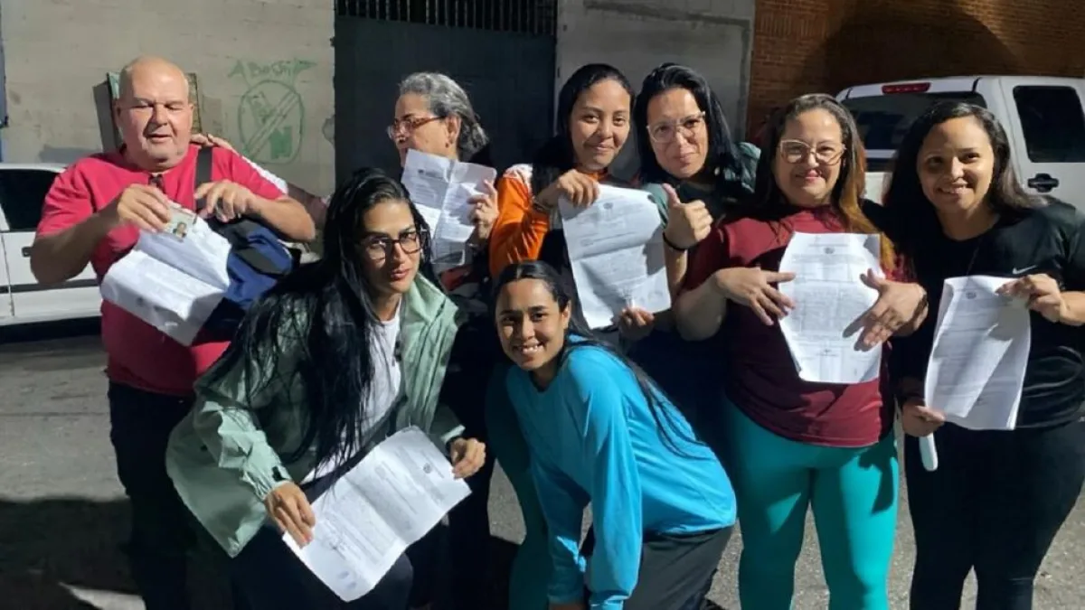 Venezuela: liberaron a 24 presos políticos en un operativo nocturno