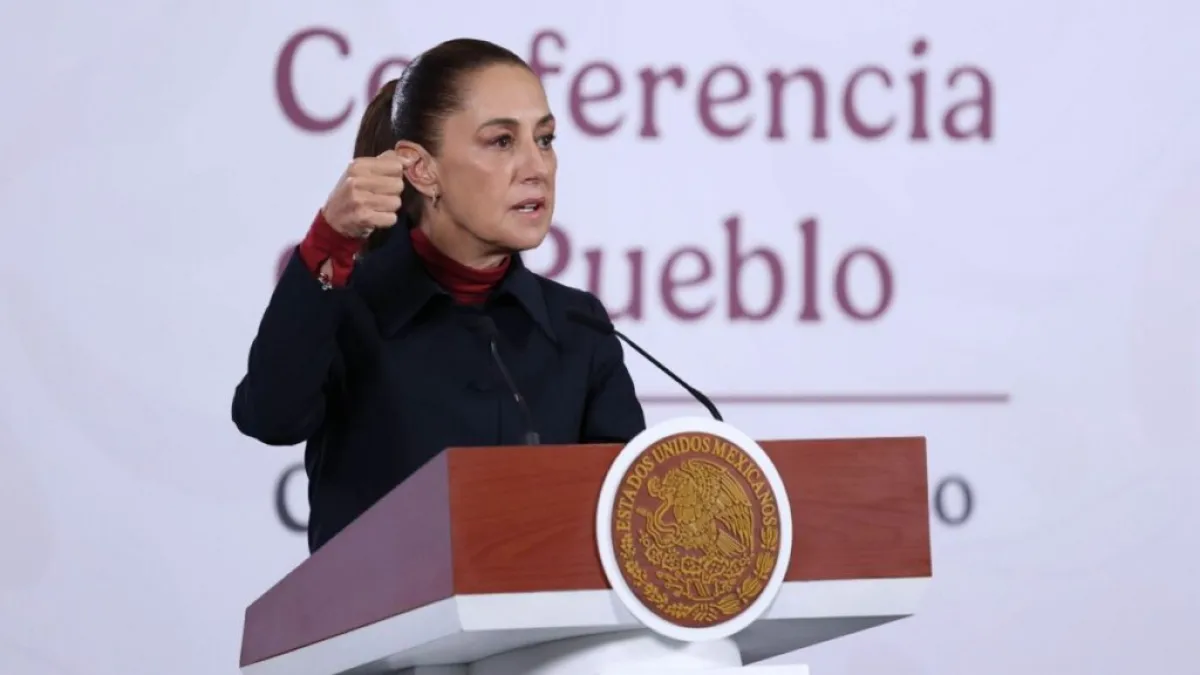 México: Sheinbaum asegura que el país registra "más tranquilidad"