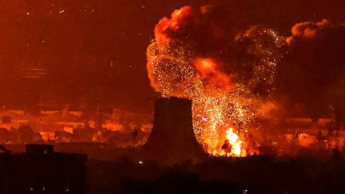 Estados Unidos e Israel bombardearon depósitos petroleros en Irán