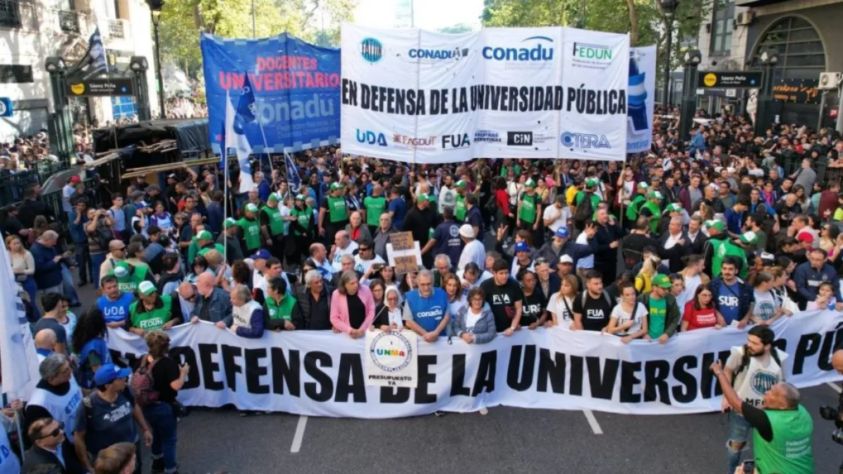Paro universitario: docentes inician una semana sin clases