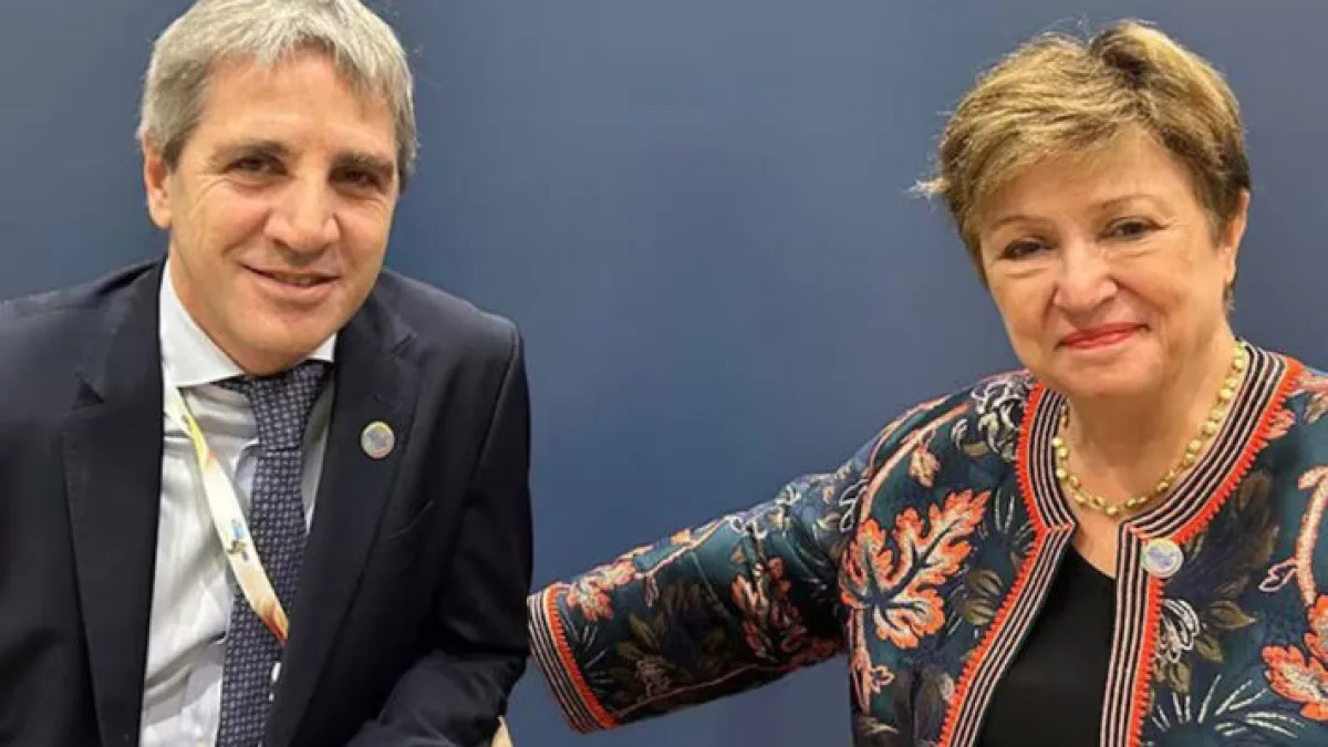 Acuerdo con el FMI: Caputo confirmó desembolso de USD 1.000 millones para Argentina