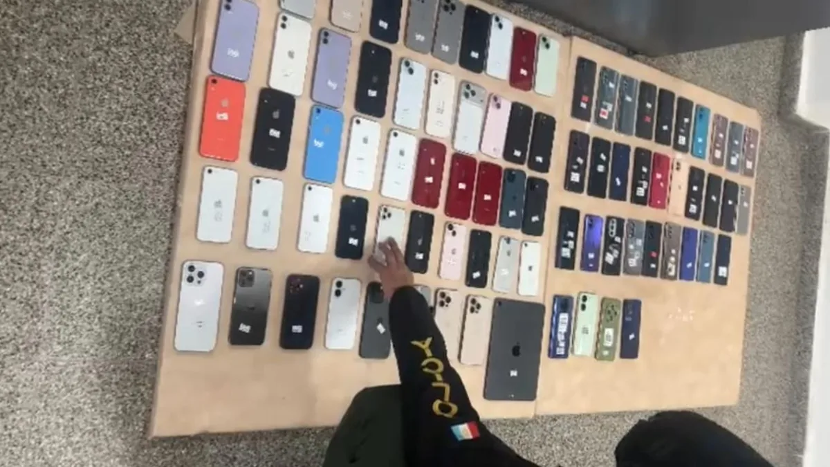 Allanaron un departamento en el Centro y secuestraron más de 80 celulares robados