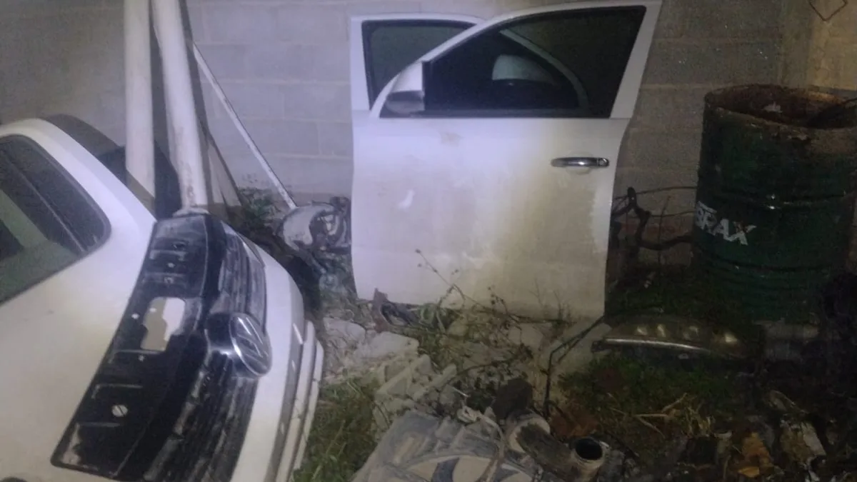 Desarticularon dos desarmaderos clandestinos en barrio 25 de Mayo
