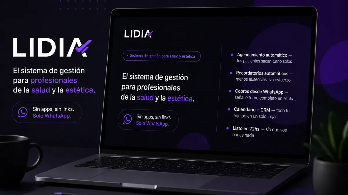 Turnos por WhatsApp sin complicaciones: LIDIA ya se utiliza en Argentina, Uruguay y España