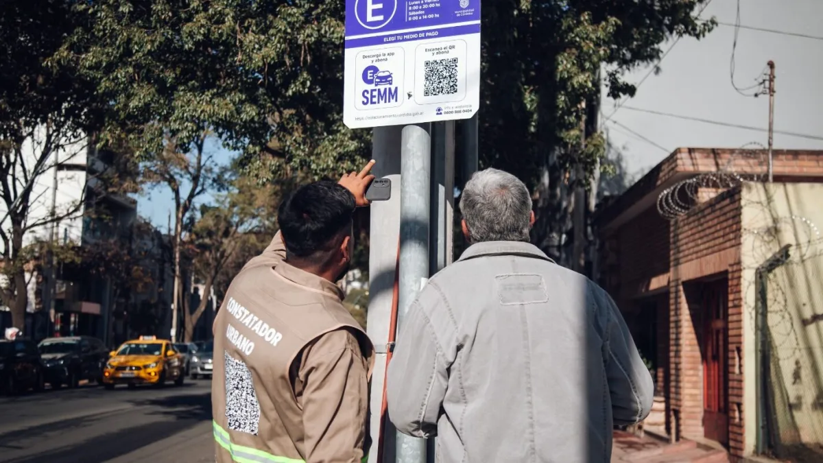 La Municipalidad implementó cambios en el estacionamiento medido y controlado