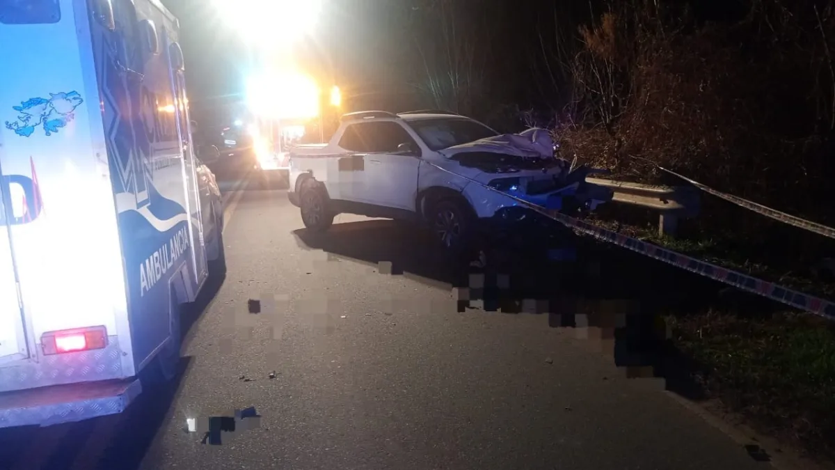 Siniestro fatal en Ruta 38: murió un motociclista tras colisionar contra una camioneta