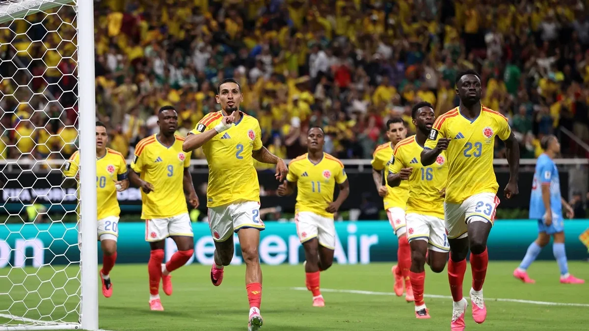 Colombia venció a RD Congo y aseguró su clasificación