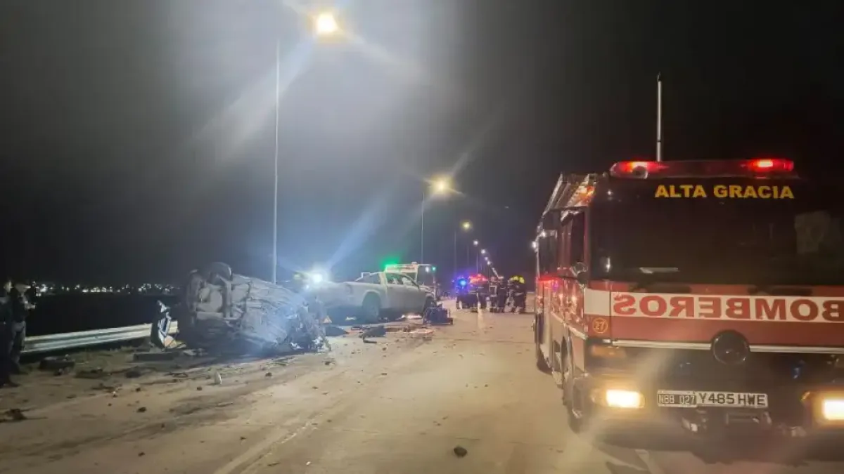 Cuatro muertos en un siniestro vial en la ruta C-45