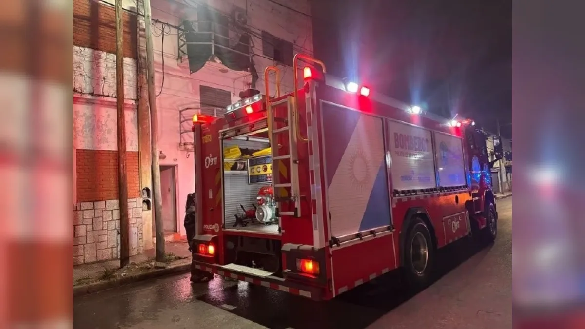 Un incendio afectó a dos departamentos en Córdoba