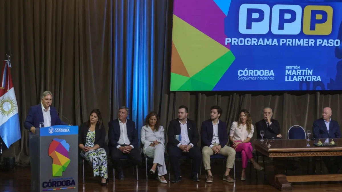 Córdoba presentó una nueva edición del Programa Primer Paso