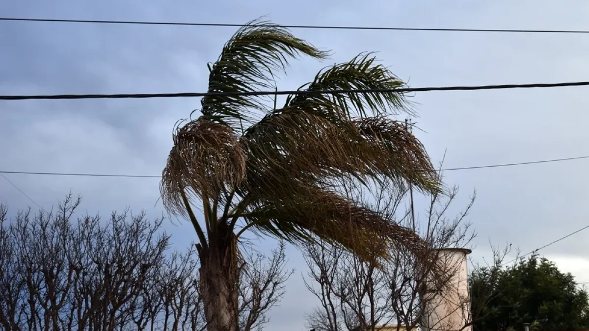 Alerta por vientos fuertes y tormentas para diez provincias