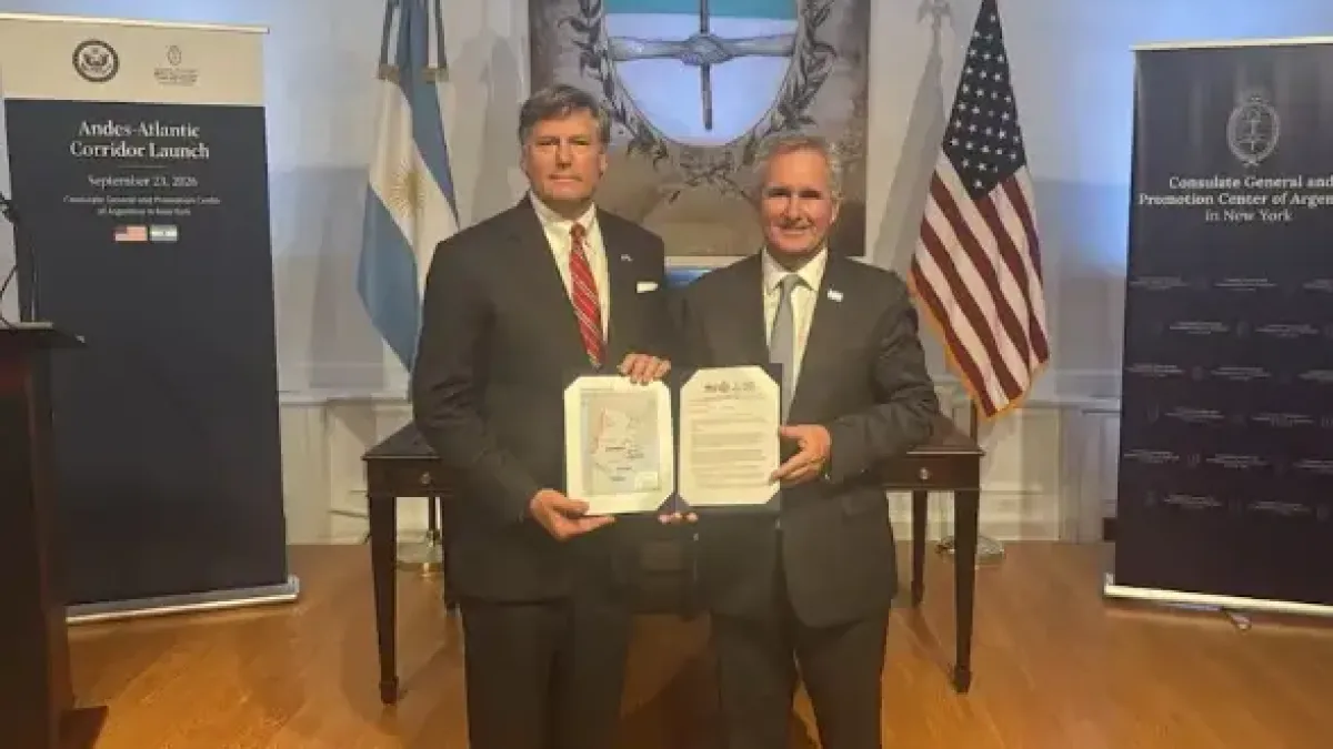 Argentina y EE.UU firmaron un acuerdo por USD 7.000 millones para infraestructura