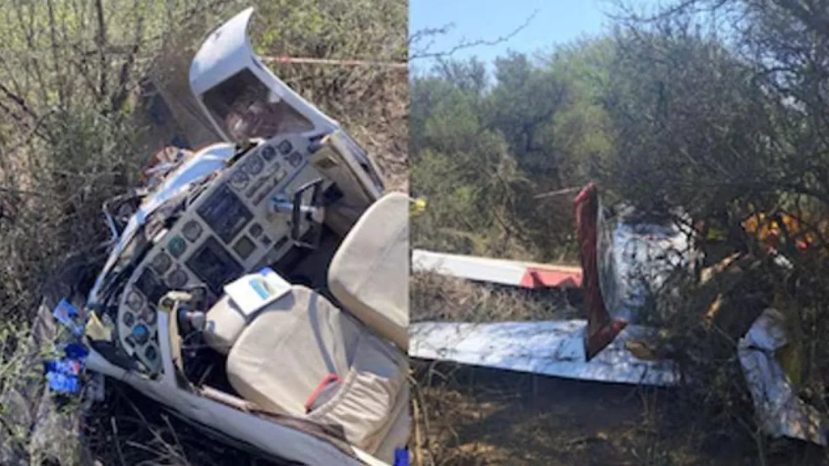 Avioneta caída en Córdoba: recibió el alta uno de los niños