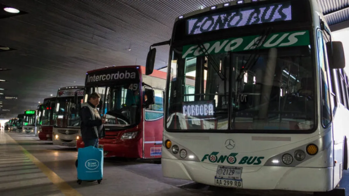 Aumenta el transporte interurbano desde este jueves en Córdoba