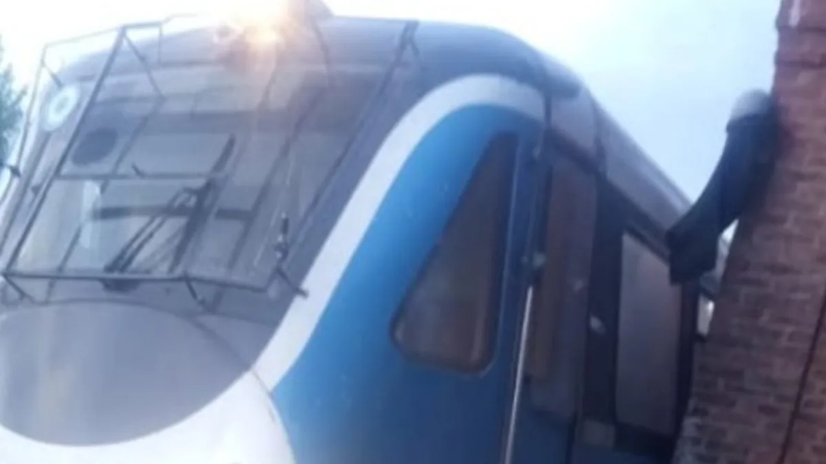Descarriló el Tren de las Sierras cerca de la estación de Huerta Grande