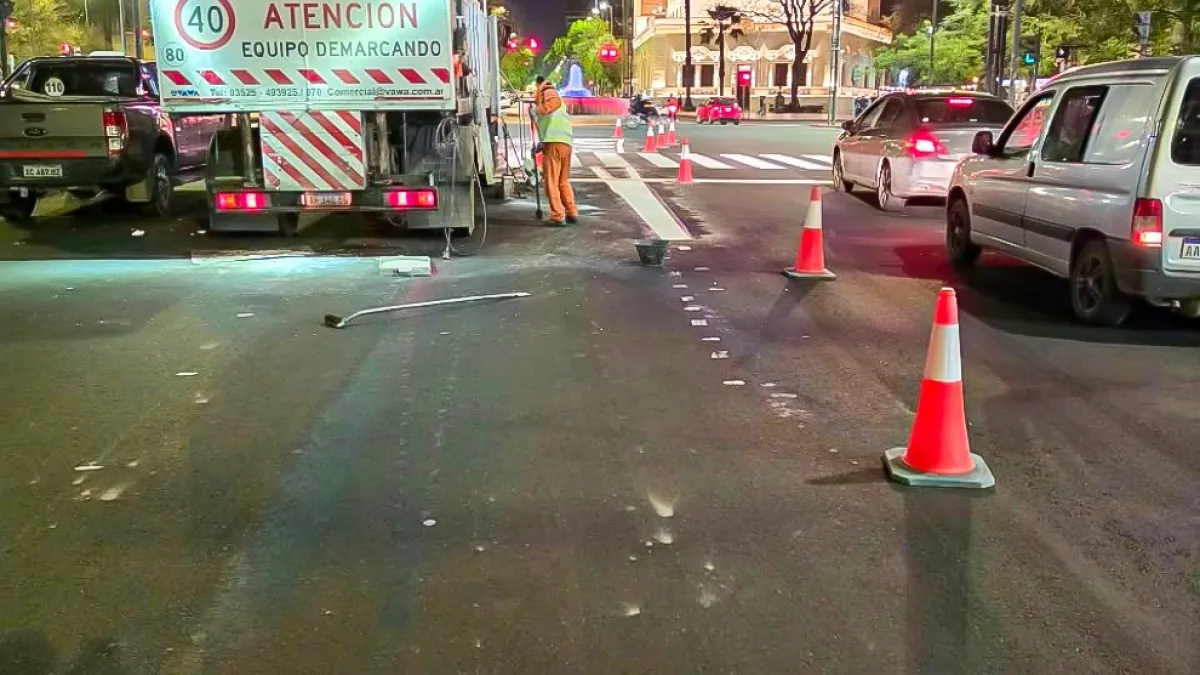 Finalizaron los trabajos de recuperación de la calzada en las calles General Paz y Vélez Sarsfield