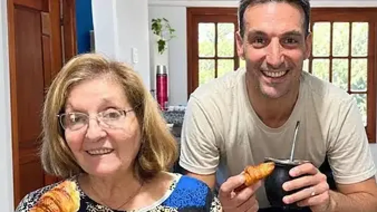 Dolor en el fútbol: murió la madre de Lionel Scaloni