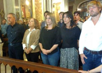 misa por la muerte de De la Sota