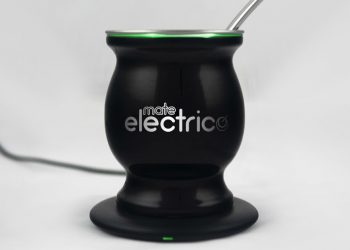 Crean un mate eléctrico que permite que no se enfríe ni se lave la yerba