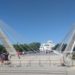 Tras las alertas por su peligrosidad, aplicarán pintura atérmica al Puente del Centenario en Villa Carlos Paz