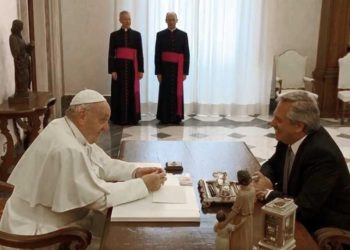 Alberto Fernández y el papa Francisco se reunieron en el Vaticano