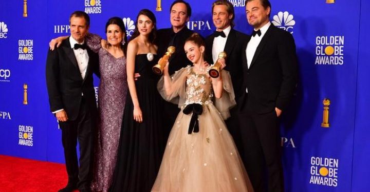 "Había una vez en Hollywood", la película más galardonada en la 77 edición de los Globos de Oro