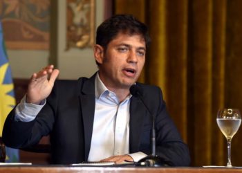 Kicillof brindó una conferencia de prensa y sostuvo que "la deuda es impagable"